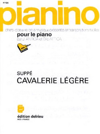 SUPPE Franz von Cavalerie légère - Pianino 126&nbsp;&nbsp;piano&nbsp;&nbsp;Partition