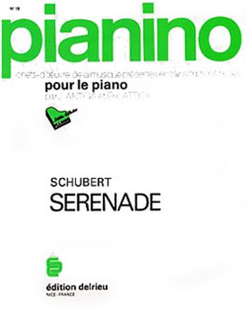 Sérénade&nbsp;&nbsp;pour piano&nbsp;&nbsp;