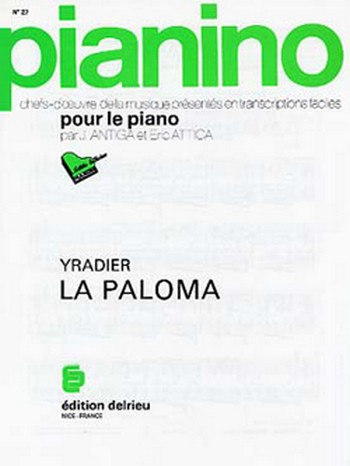 La Paloma   pour piano   