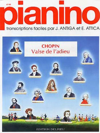 Valse de l'adieu op.69,1&nbsp;&nbsp;pour piano très facile&nbsp;&nbsp;