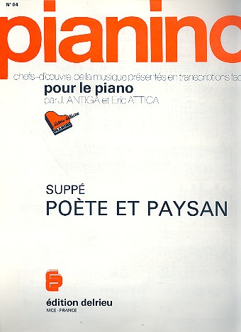 Poète et paysan   pour piano  