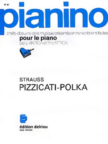 STRAUSS Johann Pizzicati Polka - Pianino 87&nbsp;&nbsp;piano&nbsp;&nbsp;Partition