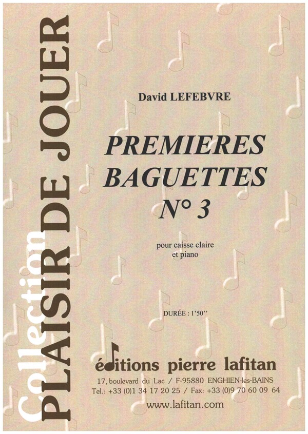 Premieres Baguettes no.3