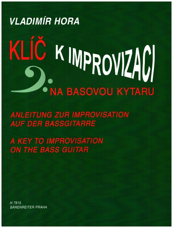 Anleitung zur Improvisation auf der Bassgitarre&nbsp;&nbsp;für Bassgitarre&nbsp;&nbsp;