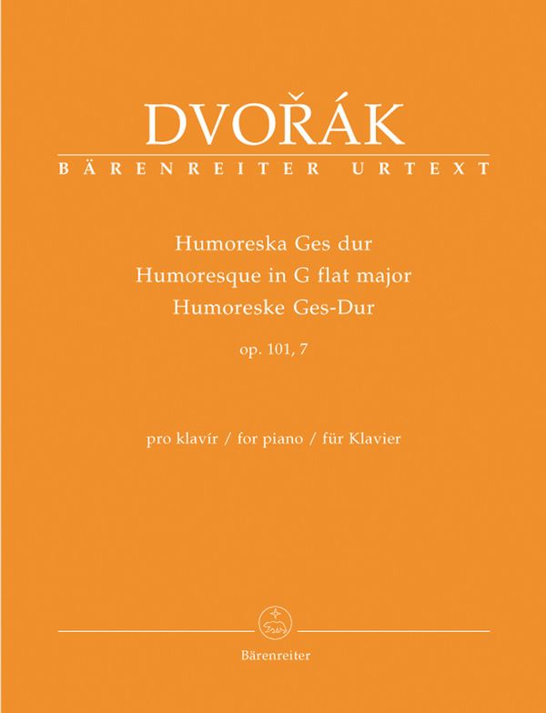 Humoreske Ges-Dur op.101,7  für Klavier  