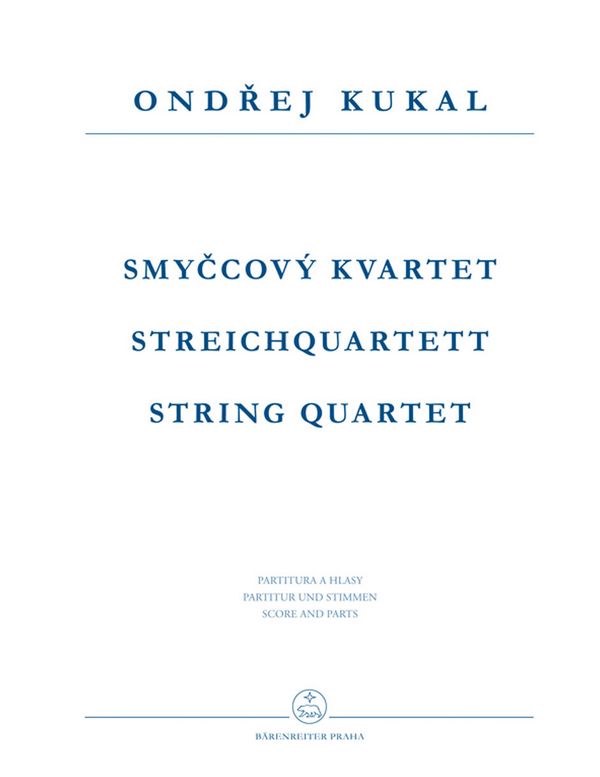 Kukal, Ondrej&nbsp;&nbsp;Streichquartett&nbsp;&nbsp;2 V/Va/Vc Spielpartitur(en)