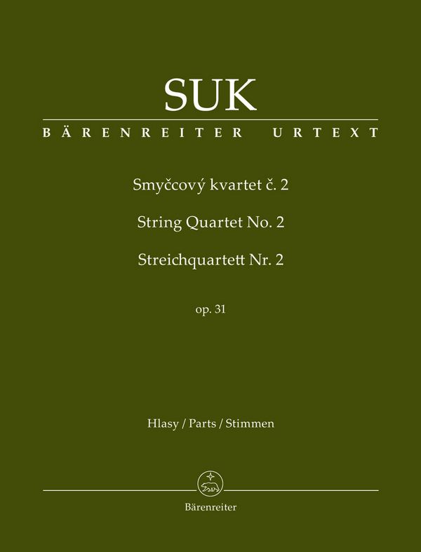 Streichquartett Nr.2 op.31&nbsp;&nbsp;&nbsp;&nbsp;Stimmen