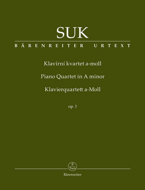 Quartett a-Moll op.1 für Violine, Viola,  Violoncello und Klavier  Stimmen