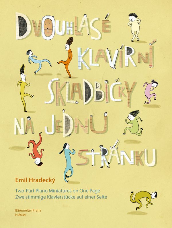 Zweistimmige Klavierstücke auf einer Seite&nbsp;&nbsp;für Klavier&nbsp;&nbsp;