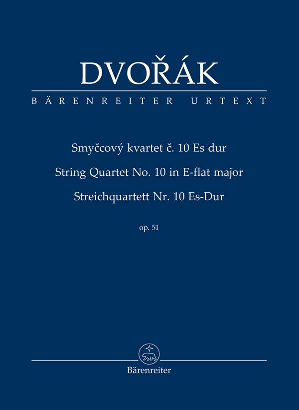 Quartett Es-Dur Nr.10 op.51&nbsp;&nbsp;für Streichquartett&nbsp;&nbsp;Studienpartitur