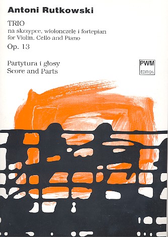 Trio g-Moll op.13 für Violine, Violoncello&nbsp;&nbsp;und Klavier&nbsp;&nbsp;Studienpartitur und Stimmen