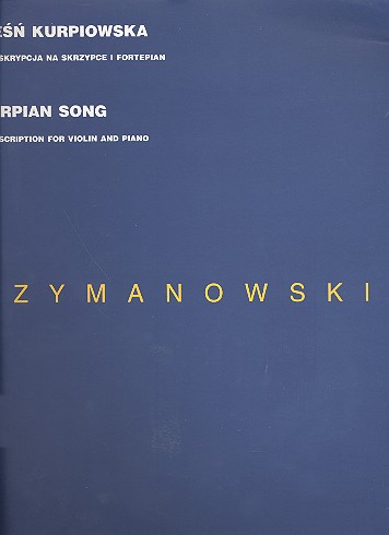 Kurpian Song&nbsp;&nbsp;for violin and piano&nbsp;&nbsp;