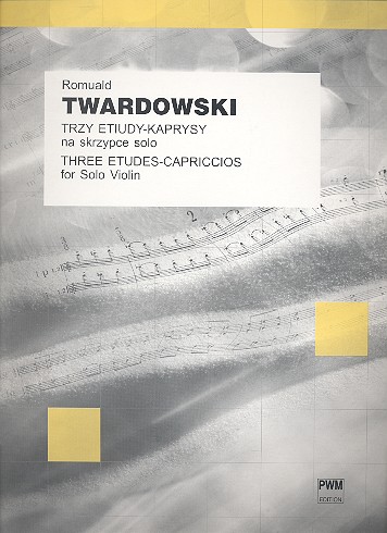 3 Etudes-Capriccios  for violin  