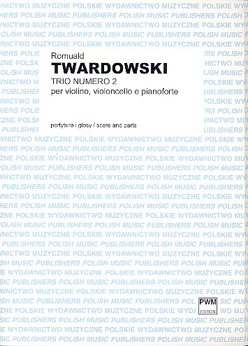 Trio Nr.2 für Violine, Violoncello&nbsp;&nbsp;und Klavier&nbsp;&nbsp;Stimmen