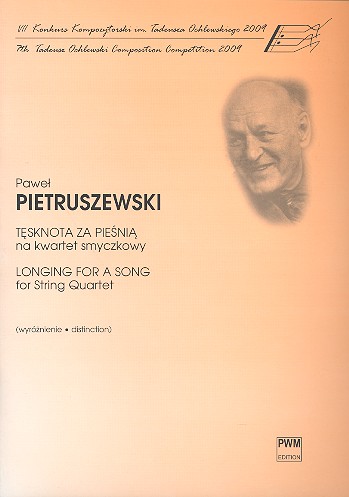 Longing for a Song for string quartet&nbsp;&nbsp;score and parts&nbsp;&nbsp;