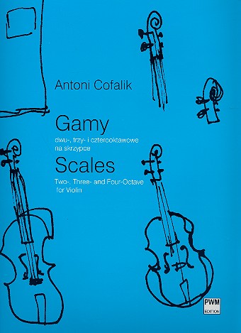 Scales  for violin  