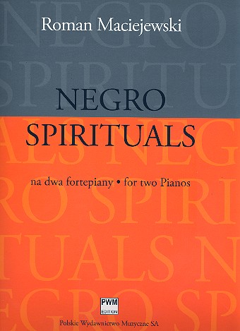 Negro Spirituals  for 2 pianos  2 scores