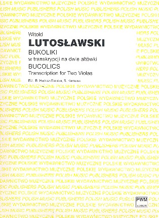 Bucolics  for 2 violas  2 scores