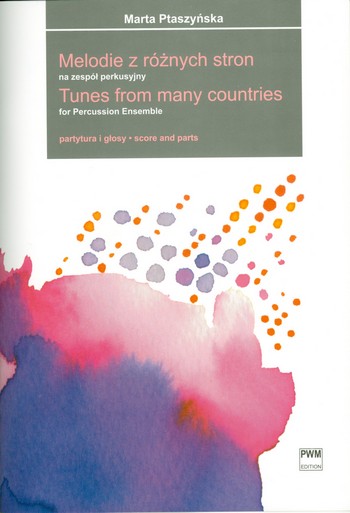 Tunes from many Countries&nbsp;&nbsp;for percussion ensemble&nbsp;&nbsp;score and parts