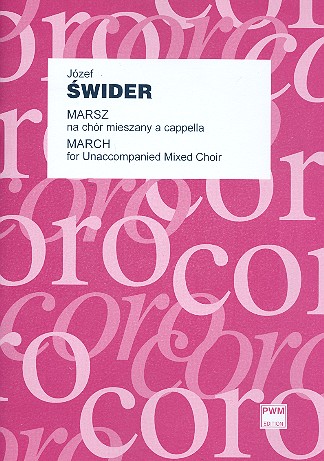 March&nbsp;&nbsp;for mixed chorus a cappella&nbsp;&nbsp;study score
