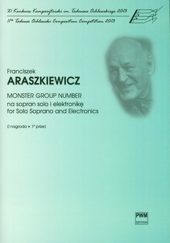 Monster Group Number (+CD)&nbsp;&nbsp;for soprano and electronics&nbsp;&nbsp;