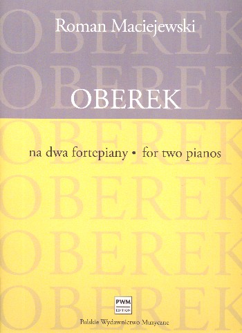 Oberek  for 2 pianos  2 scores