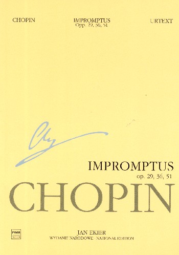 National Edition vol.3 A 3  Impromptus for piano  study score