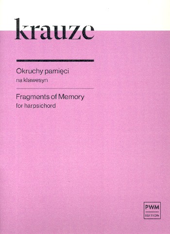 Fragments of Memory  for harpsichord  