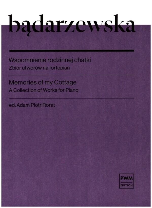 Memories of my Cottage  for piano  