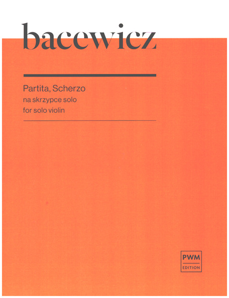 Partita, Scherzo  for violin  