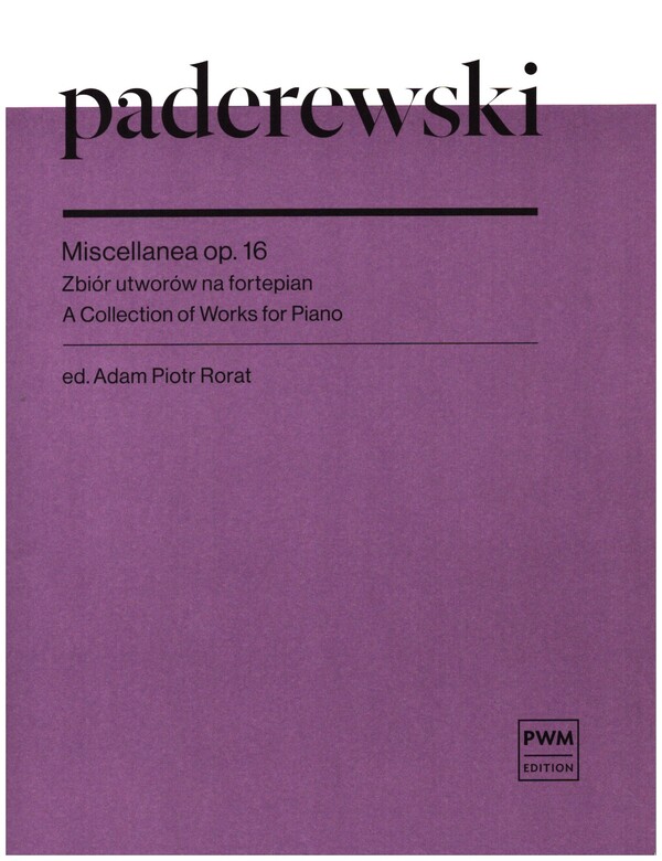 Miscellanea op.16  for piano  
