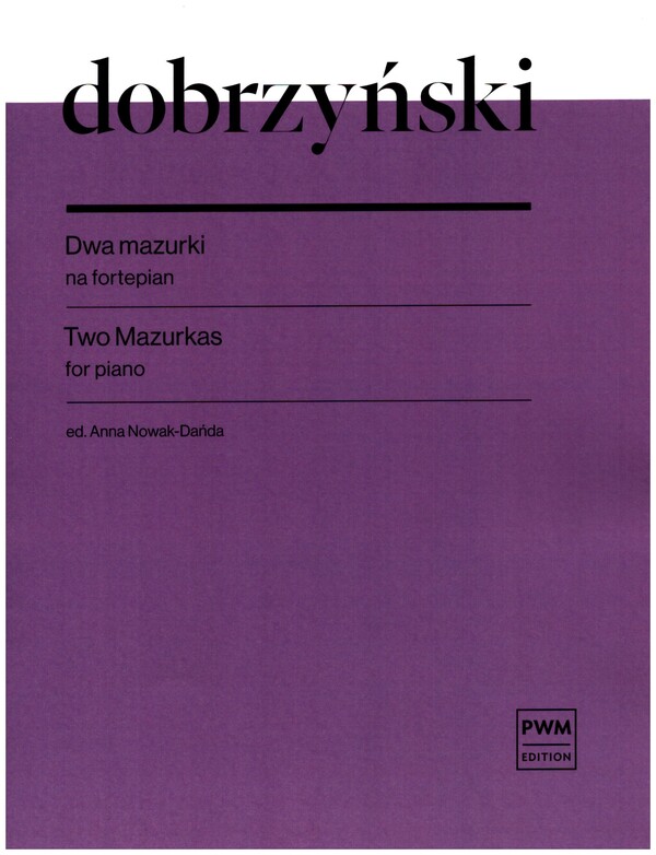 2 Mazurkas  for piano  