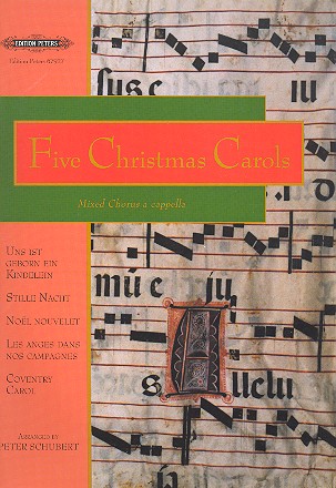 5 Christmas Carols&nbsp;&nbsp;für gem Chor a cappella&nbsp;&nbsp;Partitur