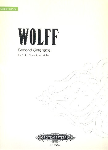 Serenade no.2&nbsp;&nbsp;for flute, clarinet and violin&nbsp;&nbsp;Score