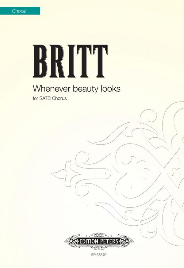 EP68540 Whenever Beauty lo....&nbsp;&nbsp;for mixed chorus&nbsp;&nbsp;