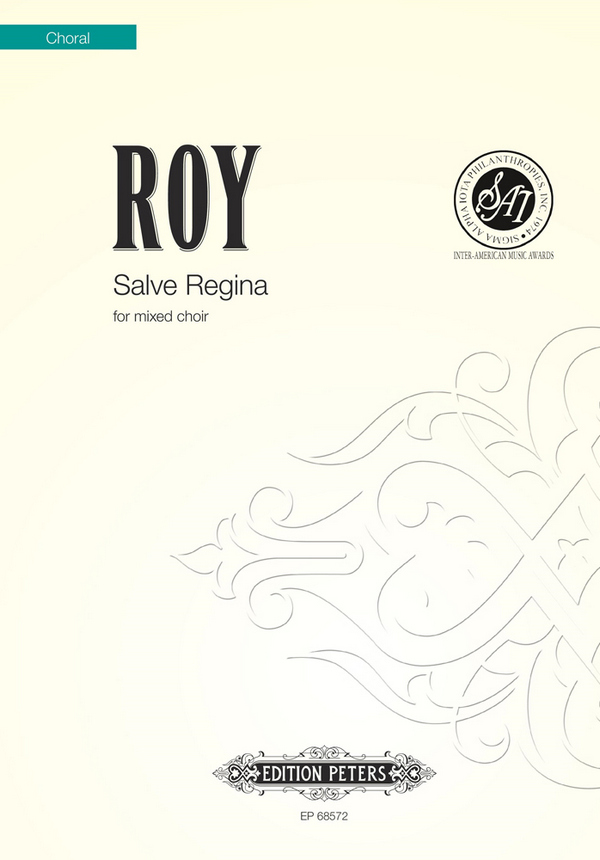 EP68572 Salve regina&nbsp;&nbsp;for mixed chorus a cappella&nbsp;&nbsp;Score