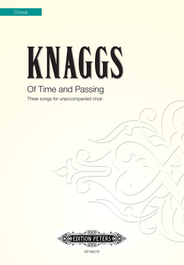 EP68578 Of Time and Passing&nbsp;&nbsp;for mixed chorus a cappella&nbsp;&nbsp;Score