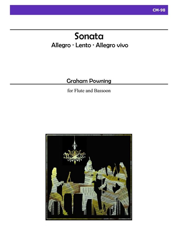 Sonata&nbsp;&nbsp;for flute and bassoon&nbsp;&nbsp;score and parts