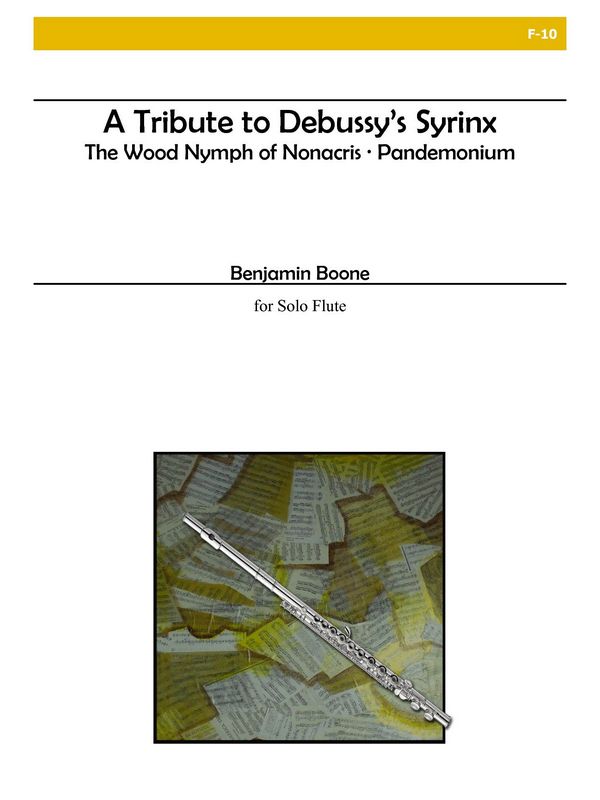 A Tribute to Debussy's 'Syrinx'  for solo flute  