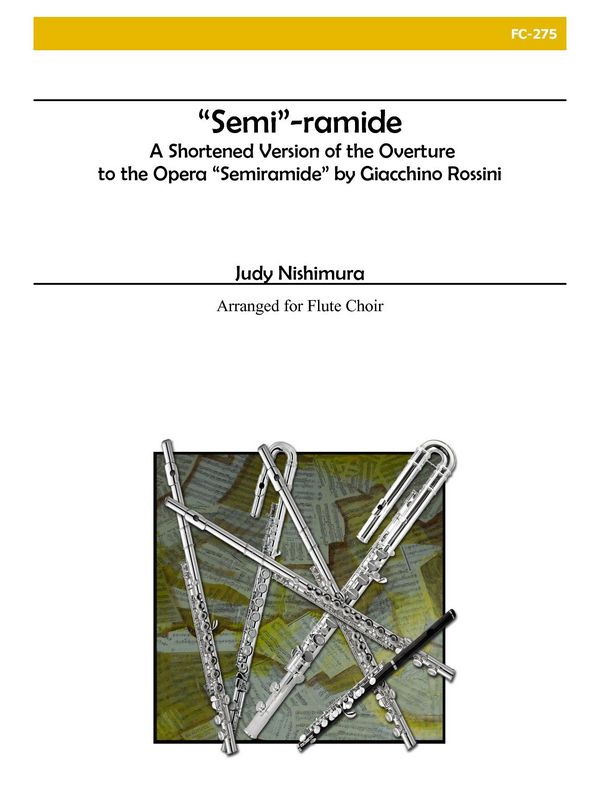'Semi'-ramide  for flute choir  score and parts