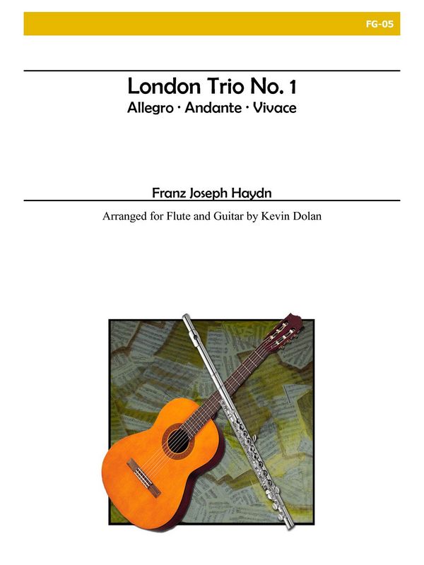 London Trio No.1&nbsp;&nbsp;for flute and guitar&nbsp;&nbsp;score and parts