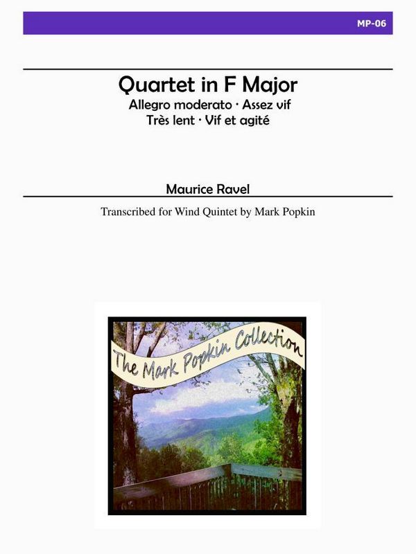 Quartet f major&nbsp;&nbsp;for flute, oboe, clarinet, horn and bassoon&nbsp;&nbsp;score and parts