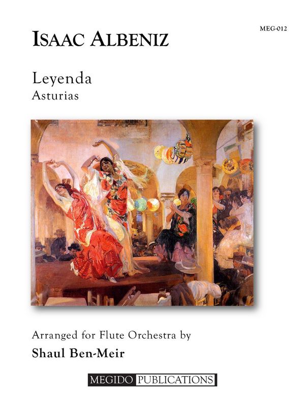 Leyenda  for flute choir  score and parts