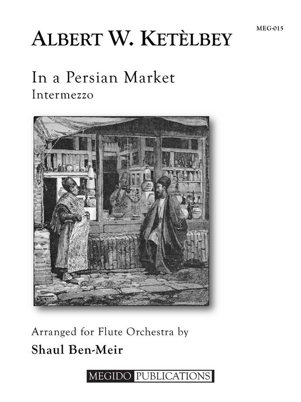 In a Persian Market  for flute orchestra  score and parts