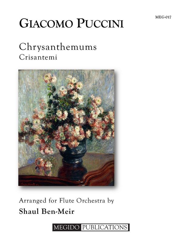 Chrysanthemums  for flute orchestra  score and parts