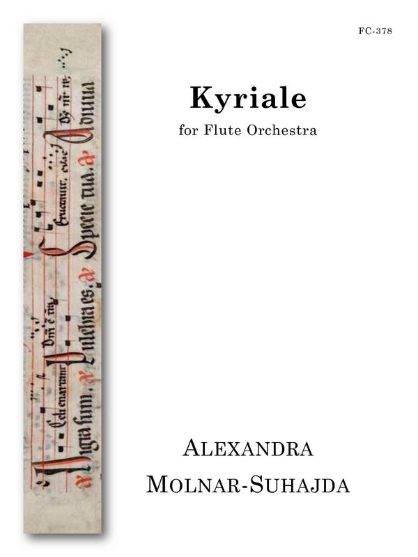 Alexandra Molnar-Suhajda, Kyriale  Flötenensemble  Partitur + Stimmen
