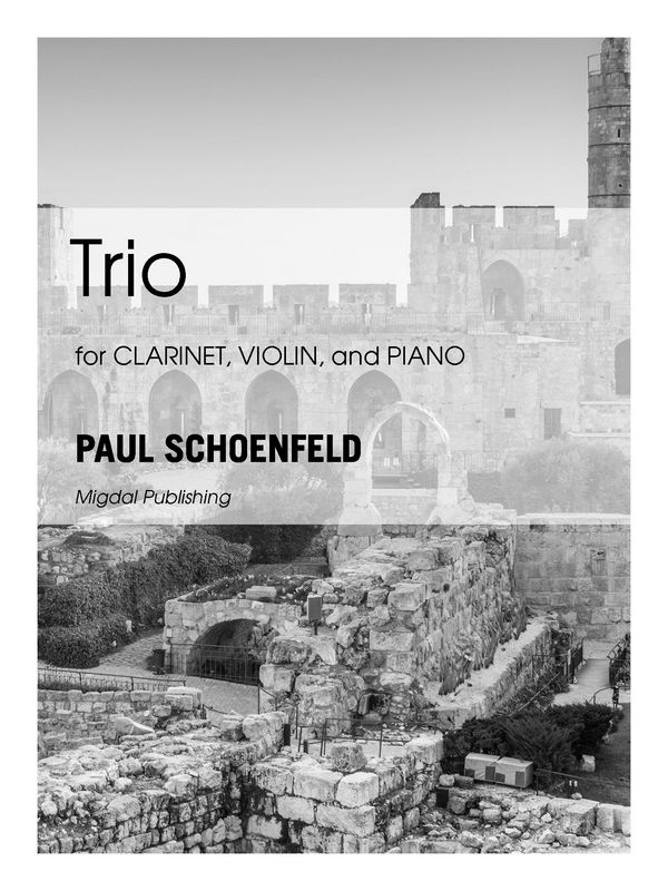 Trio  for clarinet, violin and piano  score and parts