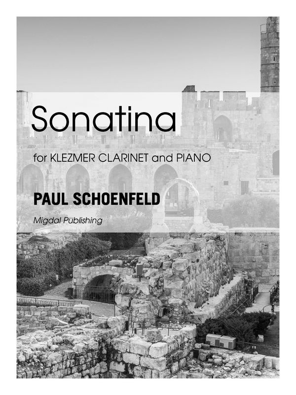 Sonatina&nbsp;&nbsp;for Klezmer clarinet and piano&nbsp;&nbsp;