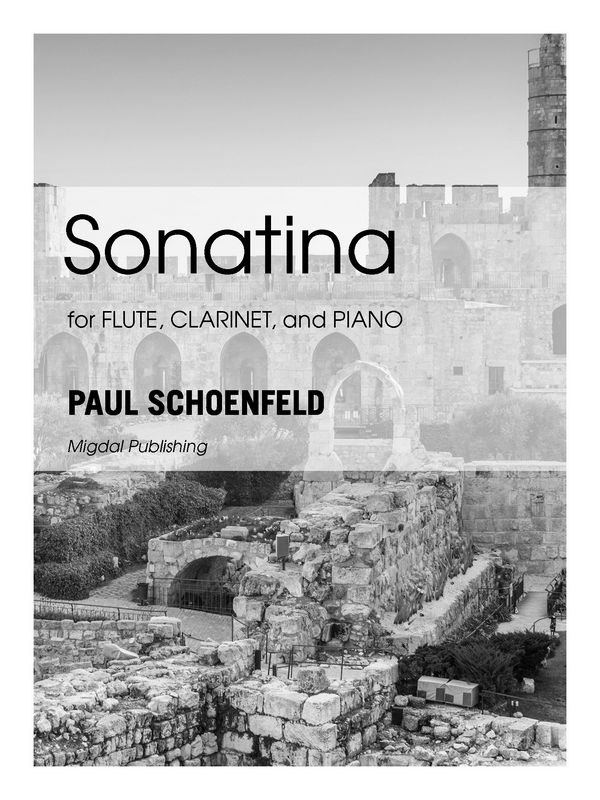 Sonatina&nbsp;&nbsp;for flute, clarinet and piano&nbsp;&nbsp;score and parts
