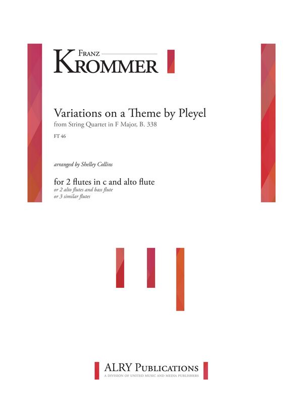 Variations on a Theme by Pleyel&nbsp;&nbsp;for 2 flutes and alto flute (or alto flutes and bass flute)&nbsp;&nbsp;score and parts